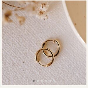 Chic Gold Hoop Earrings